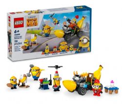 LEGO MINIONS - LES MINIONS ET LA VOITURE-BANANE #75580